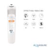 AQUASURE AF-CP100 Premier 4-stage Membrane Reverse Osmosis Filtration Under Sink Water Filtration System Chrome Faucet