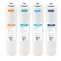 AQUASURE AF-CP100 Premier 4-stage Membrane Reverse Osmosis Filtration Under Sink Water Filtration System Chrome Faucet