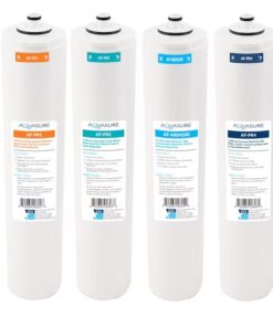 AQUASURE AF-CP100 Premier 4-stage Membrane Reverse Osmosis Filtration Under Sink Water Filtration System Chrome Faucet