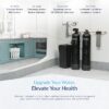 AQUASURE AS-PR75A Premier 4-stage Membrane Reverse Osmosis Filtration Under Sink Water Filtration System with Chrome Faucet
