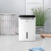Aeric AERD501P 50 pt. Large Room Dehumidifier For Basements, Bathrooms, Crawlspaces, ENERGY STAR Certified, in White