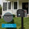 Architectural Mailboxes 6300P-10 Oasis 360 Locking Metal Large Mailbox Multiple colors/finishes