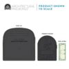 Architectural Mailboxes 6300P-10 Oasis 360 Locking Metal Large Mailbox Multiple colors/finishes