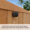 Blink B0DHLQT3CG Outdoor 4 - Wireless smart security camera, two-year battery life, 1080p HD day and infrared night live view, two-way talk, Sync Module Core included - 3 camera system