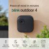 Blink B0DHLSWJXL Outdoor 4 - Wireless smart security camera, two-year battery life, 1080p HD day and infrared night live view, two-way talk, Sync Module Core included - 2 camera system