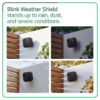 Blink B0F95KBD1R Outdoor 2K+ (newest model) - Wireless smart security camera, 2K video resolution, enhanced audio, long-lasting battery. Sync Module Core included - 3 camera system (Black) Blink B0F95KBD1R Outdoor 2K+ (newest model) - Wireless smart security camera, 2K video resolution, enhanced audio, long-lasting battery. Sync Module Core included - 3 camera system (Black)
