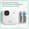 Blink B0F95NV4HK Outdoor 2K+ (newest model) - Wireless smart security camera, 2K video resolution, enhanced audio, long-lasting battery. Sync Module Core included - 2 camera system (White) Blink B0F95NV4HK Outdoor 2K+ (newest model) - Wireless smart security camera, 2K video resolution, enhanced audio, long-lasting battery. Sync Module Core included - 2 camera system (White)