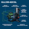 Bosch GLL330-42CGL 330-ft Green Self-Leveling 3-plane Laser Level Bosch GLL330-42CGL 330-ft Green Self-Leveling 3-plane Laser Level
