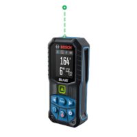 Bosch GLM165-27CGL Blaze 165-ft Indoor Green Laser Distance Measurer with Backlit Display and Bluetooth Compatibility