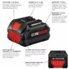 Bosch GBA18V80-2PK PROFACTOR 18 -Volt 2 -Pack Lithium-ion ( 8 Ah 8 Ah Battery ) Bosch GBA18V80-2PK PROFACTOR 18 -Volt 2 -Pack Lithium-ion ( 8 Ah 8 Ah Battery )