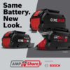 Bosch GBA18V80-2PK PROFACTOR 18 -Volt 2 -Pack Lithium-ion ( 8 Ah 8 Ah Battery ) Bosch GBA18V80-2PK PROFACTOR 18 -Volt 2 -Pack Lithium-ion ( 8 Ah 8 Ah Battery )