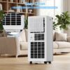 COWSAR LSA5407AC8K 5000 BTU (DOE) 115-Volt Vented Small Room Portable Air Conditioner Remote Included