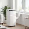 COWSAR LSA5407AC8K 5000 BTU (DOE) 115-Volt Vented Small Room Portable Air Conditioner Remote Included