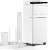 COWSAR LSA5407AC8K 5000 BTU (DOE) 115-Volt Vented Small Room Portable Air Conditioner Remote Included