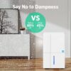 COWSAR LSDE6580 80 pt. Dehumidifier (For Rooms 3001+ sq. ft) For Basements, Bathrooms, Crawlspaces, in White COWSAR LSDE6580 80 pt. Dehumidifier (For Rooms 3001+ sq. ft) For Basements, Bathrooms, Crawlspaces, in White