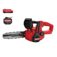 CRAFTSMAN CMCCS610D1 V20 20-volt max 10-in Battery 2.0 Ah Chainsaw Battery Included Charger Included