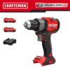 CRAFTSMAN CMCD725D2 V20 RP 20-volt Max 1/2-in Keyless Brushless Cordless Drill ( 2 -Batteries Included, and Charger Included ) CRAFTSMAN CMCD725D2 V20 RP 20-volt Max 1/2-in Keyless Brushless Cordless Drill ( 2 -Batteries Included, and Charger Included )