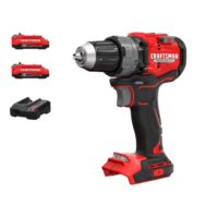 CRAFTSMAN CMCD725D2 V20 RP 20-volt Max 1/2-in Keyless Brushless Cordless Drill ( 2 -Batteries Included, and Charger Included )