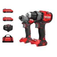 CRAFTSMAN CMCK2530C2 V20 RP 20-volt Max 2-Tool Brushless Power Tool Combo Kit with Soft Case (2-Batteries and Charger Included)