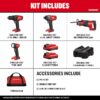 CRAFTSMAN CMCK400D2 V20 20-volt Max 4-Tool Power Tool Combo Kit with Soft Case (2-Batteries and Charger Included)