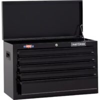 CRAFTSMAN CMST22654BK 1000 Series 26.07-in W x 17.49-in H x 12.1-in D 5 -Drawer Steel Tool Chest ( Black )