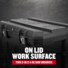 CRAFTSMAN CMST37025 37-in W x 23-in H x 23-in D Black Plastic Rolling Tool Box