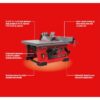 CRAFTSMAN CMXETAX69434510 8.25-in 13.0 -Amp 120.0 -Volt Portable Benchtop Table Saw CRAFTSMAN CMXETAX69434510 8.25-in 13.0 -Amp 120.0 -Volt Portable Benchtop Table Saw