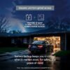 Chamberlain B6630 1-HP Premier Smart Compatible Belt drive Garage Door Opener Wi-Fi Compatibility and Battery Back-Up LED Light and Camera(s)