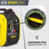 Champion Power Equipment 201317 CO Shield Ultralight Quiet Technology 2500 -Watt Single Fuel (Gasoline) Inverter Generator Champion Power Equipment 201317 CO Shield Ultralight Quiet Technology 2500 -Watt Single Fuel (Gasoline) Inverter Generator