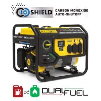Champion Power Equipment 201503 RV Ready Portable Generator with CO Shield 4550 / 3650 -Watt Gasoline/Liquid propane Dual fuel Portable Generator