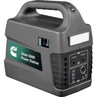 Cummins PS600 Small Portable Powerful Quiet 600 -Watts Portable Power Station (Battery Included and Charger Not Included)