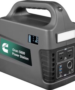 Cummins PS600 Small Portable Powerful Quiet 600 -Watts Portable Power Station (Battery Included and Charger Not Included)