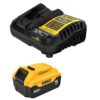DEWALT DCB205C 20 -Volt 1 -Pack Lithium-ion ( 5 Ah Battery and Charger )