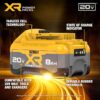 DEWALT DCB2108C 20 -Volt 1 -Pack Lithium-ion ( 8 Ah Battery and Charger )