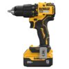 DEWALT DCD798P1 1/2-in 20-volt max Variable Speed Brushless Cordless Hammer Drill ( 1 -Batteries and Charger Included )