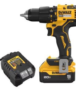 DEWALT DCD798P1 1/2-in 20-volt max Variable Speed Brushless Cordless Hammer Drill ( 1 -Batteries and Charger Included )