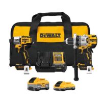 DEWALT DCK2101QQ1WW1 20-volt max 2 -Tool Brushless Power Tool Combo Kit with Soft Case ( 2 -Batteries Included and Charger Included )
