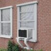 DURASTAR DRWHC122XNA1 Large Room Window Air Conditioner with Heater, Remote Included ( 230-Volt , 12000-BTU )