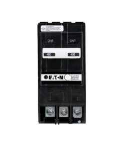 Eaton BRN240GF BR 40-amp 2 -Pole GFCI Plug-On Neutral Circuit Breaker