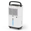 Elexnux LW-AP18-1906 50 pt. Dehumidifier (For Rooms 3001+ sq. ft) For Basements, Bathrooms, Crawlspaces, in White
