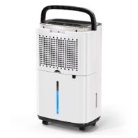 Elexnux LW-AP18-1906 50 pt. Dehumidifier (For Rooms 3001+ sq. ft) For Basements, Bathrooms, Crawlspaces, in White
