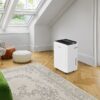 Elexnux LW-AP25-2003EE 50 pt. Dehumidifier (For Rooms 3001+ sq. ft) For Basements, Bathrooms, Crawlspaces, in White