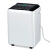 Elexnux LW-AP25-2003EE 50 pt. Dehumidifier (For Rooms 3001+ sq. ft) For Basements, Bathrooms, Crawlspaces, in White
