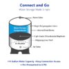 Express Water GTS20 14-Gallon Horizontal Well Pressure Tank
