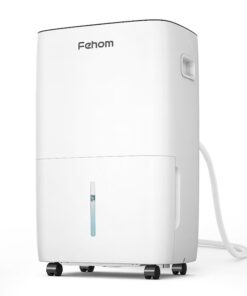 Fehom 026L-JD-150 JD 150 pt. Dehumidifier (For Rooms 3001+ sq. ft) For Basements, Bathrooms, Crawlspaces, in White