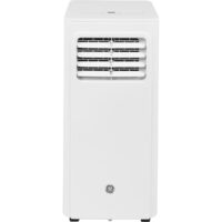 GE APFA10YBMW 6250 BTU (DOE) 120-Volt Vented Small Room Portable Air Conditioner Remote Included