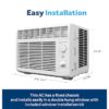 GE AWAS05BWF Small Room Window Air Conditioner , ( 115-Volt , 5000-BTU )