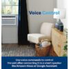 GE AWCS12WWF Large Room Window Air Conditioner , Remote Included ( 115-Volt , 12000-BTU )