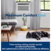 GE AWCS12WWF Large Room Window Air Conditioner , Remote Included ( 115-Volt , 12000-BTU )