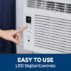 GE AWFS06BWL Small Room Window Air Conditioner , Remote Included ( 115-Volt , 6000-BTU )